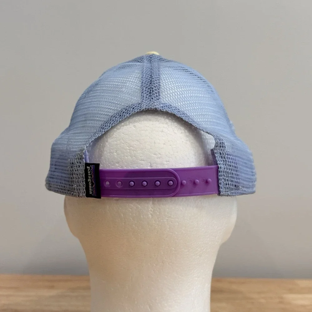 Patagonia Snapback Hat Cap Women's Purple Mesh Adjustable Gorpcore